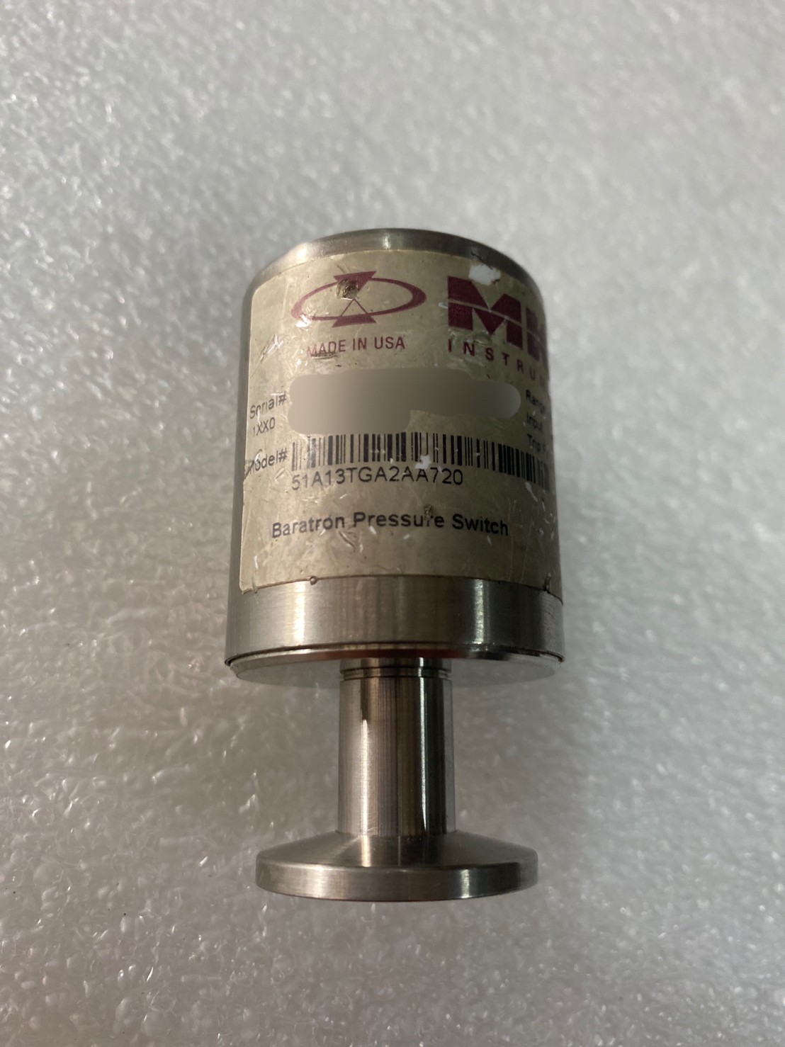 MKS Baratron Pressure Switch 51A13TGA2AA720圖片